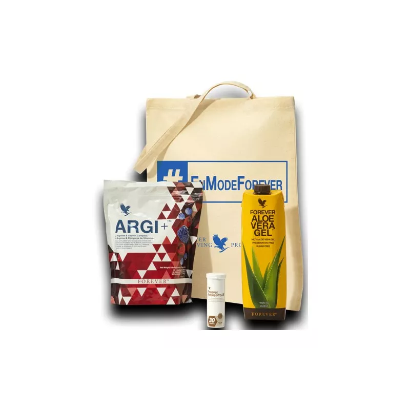 Forever Pack V3 Vitalité - Pulpe Aloe Vera, Active Pro-B et Argi+