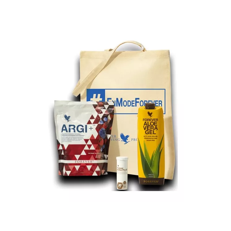 Forever Pack V3 Vitalité - Pulpe Aloe Vera, Active Pro-B et Argi+