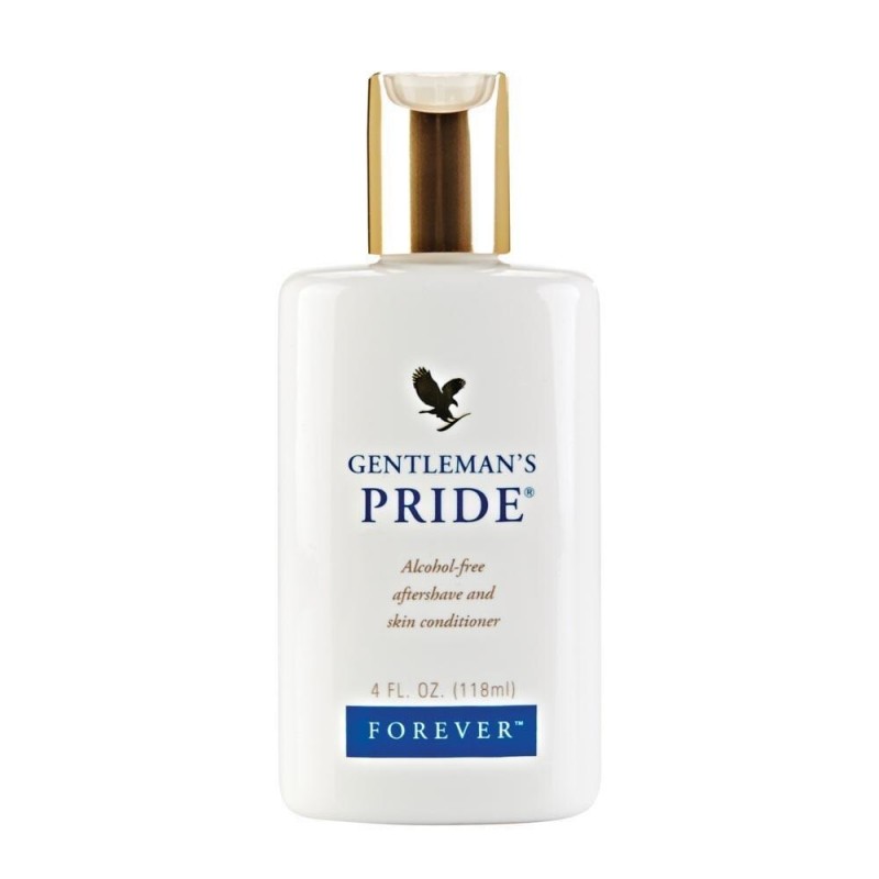 Forever Gentleman's Pride après-rasage sans alcool bouteille sur fond blanc