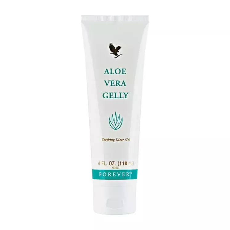 Tube de Forever Aloe Vera Gelly, gel hydratant et apaisant à l'Aloe Vera, 118 ml.