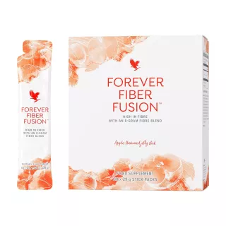 Boîte de 30 sticks Forever Fiber Fusion et stick individuel goût pomme