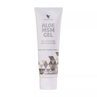 Tube d’Aloe MSM Gel Forever 118 ml vu de face