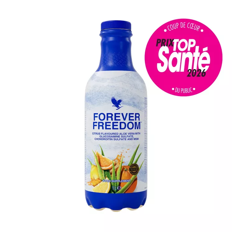 Bouteille de Forever Freedom 1 L vue de face
